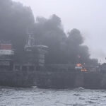 Scontro tra petroliera e nave cargo nel Mare del Nord: 32 feriti, tutti salvi