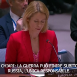 Ucraina, Kallas all’Onu: “Russia unica responsabile della guerra”
