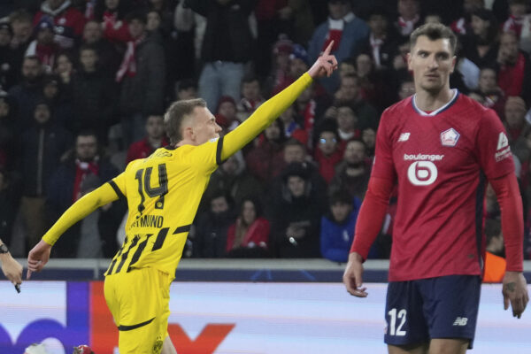 Champions League, Borussia Dortmund ai quarti: Lille battuto 2-1 in casa