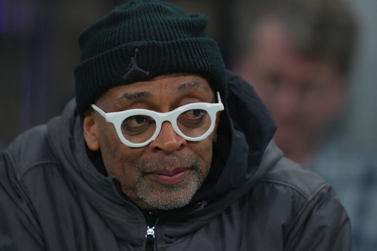 Spike Lee a San Siro per vedere Inter-Feyenoord: le foto