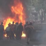 Argentina, violenti scontri tra polizia e manifestanti a Buenos Aires: le immagini