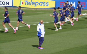 Allenamento Nazionale di Calcio