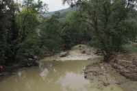 Disagi e danni dopo alluvione a Bologna