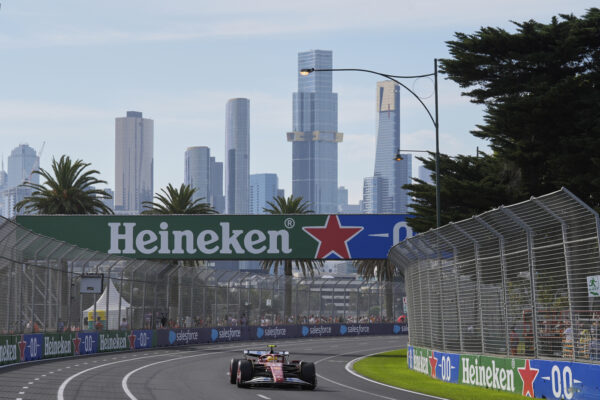 Seconda sessione di prove libere del Gran Premio australiano di Formula Uno a Melbourne