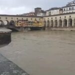 Maltempo in Toscana: Arno a 3,6 metri e allagamenti a Scandicci