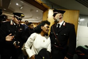 La mamma di Willy Monteiro Duarte in tribunale