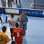 Special Olimpics, Meloni a Torino dà il ‘cinque’ agli atleti dell’hockey