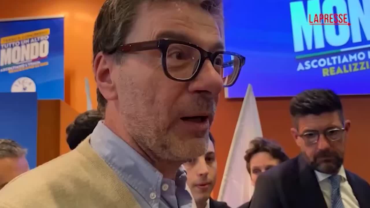 Giorgetti ad Ancona: “La politica si muove sui giovani, noi vecchi dobbiamo dare il buon esempio”