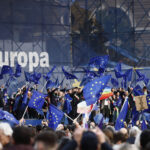 Roma, 50mila in piazza per l’Europa ma partiti divisi