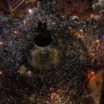 Rogo discoteca Macedonia del Nord, manifestazione di protesta Skopje