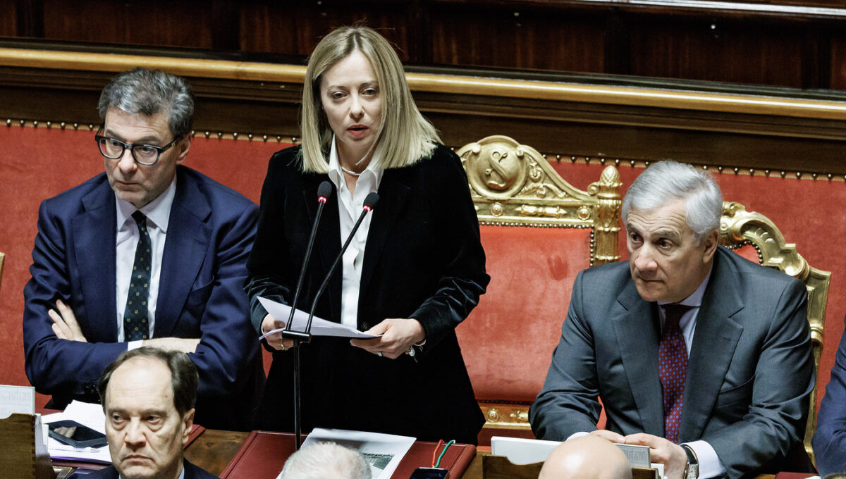 Meloni: “L’Italia raggiungerà il 2% del Pil per la difesa nel 2025. Avanti col premierato” Meloni: “L’Italia raggiungerà il 2% del Pil per la difesa nel 2025. Avanti col premierato”