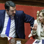 Ue, telefonata tra Meloni e Salvini. I due scherzano su presunti litigi: “Lega collante della maggioranza”