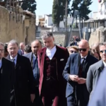 Ercolano, il ministro della Cultura Giuli visita due nuove Domus