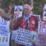 Argentina, la protesta dei pensionati contro il presidente Milei