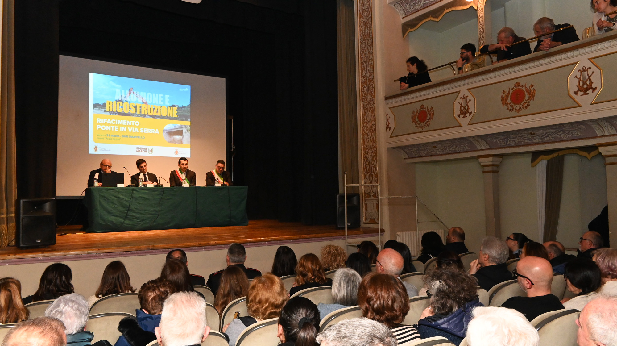 Alluvione Marche, presentato il progetto del ponte di via Serra a San Marcello e Monsano