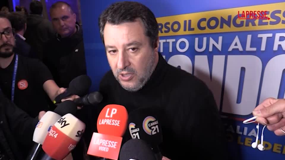 Salvini: “Trump mette intorno al tavolo Putin e Zelensky, in Ue lo seguano e non boicottino”