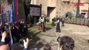 Eccidio Fosse Ardeatine, l’omaggio del presidente Mattarella