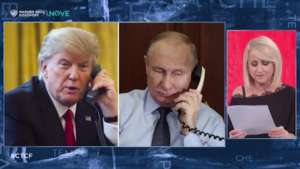 ‘Che Tempo Che Fa’, Luciana Littizzetto legge la telefonata tra Trump e Putin