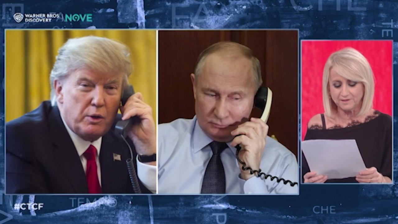 ‘Che Tempo Che Fa’, Luciana Littizzetto legge la telefonata tra Trump e Putin