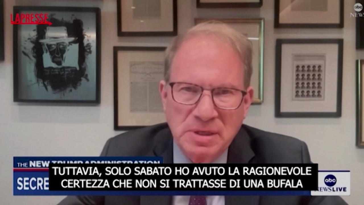 Chat su piani guerra Usa contro Houti, giornalista Goldberg: “Credevo fosse una bufala”