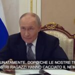 Russia, Putin: “Ricostruiremo quello che gli ucraini hanno distrutto in Kursk”