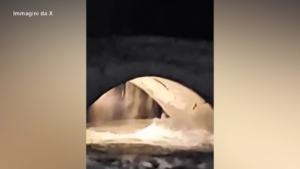 Spagna, fiume Tajo in piena: crolla un ponte a Talavera