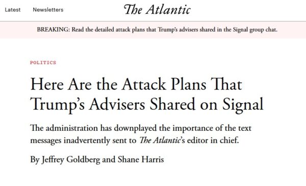 Chat Pentagono, The Atlantic pubblica nuovi messaggi su attacchi Usa in Yemen