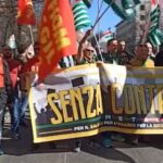 Sciopero metalmeccanici: 5mila in corteo a Torino per rinnovo Ccnl
