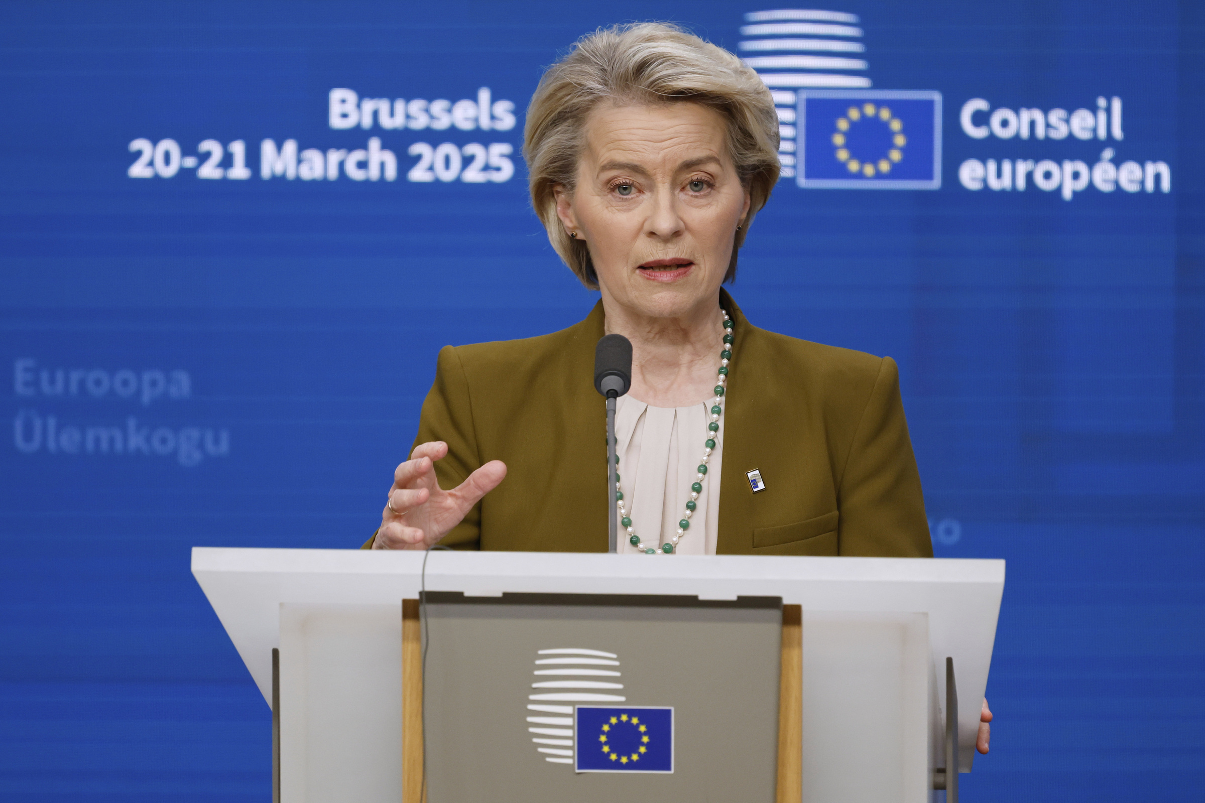 Von der Leyen: “Piano per la difesa Ue è una chance per l’Italia”