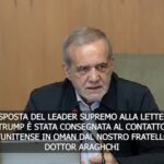 Iran, Pezeshkian risponde alla lettera di Trump: “No a negoziati diretti”
