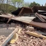 Terremoto Myanmar, un monastero in macerie a Naypyitaw