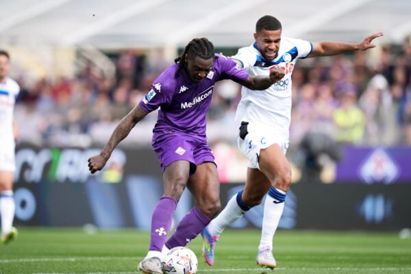 L'azione del gol decisivo di Moise Kean in Fiorentina-Atalanta 1-0 del 30 marzo 2025