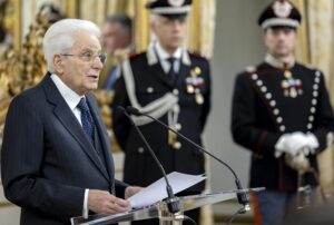 Il presidente della Repubblica, Sergio Mattarella