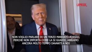 Usa, Trump: “Mi chiedono di correre per un terzo mandato”