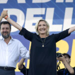 Salvini contro la condanna a Marine Le Pen: “Dichiarazione di guerra da Bruxelles”