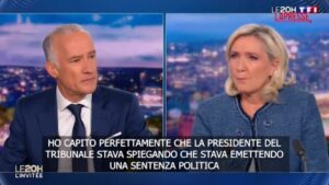 Marine Le Pen: “La mia condanna è stata una decisione politica”