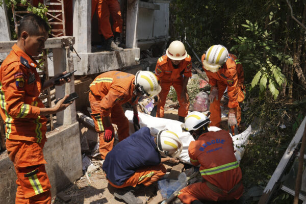 TERREMOTO IN MYANMAR