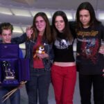 Jessica Morlacchi e i Gazosa a Sanremo 2001
