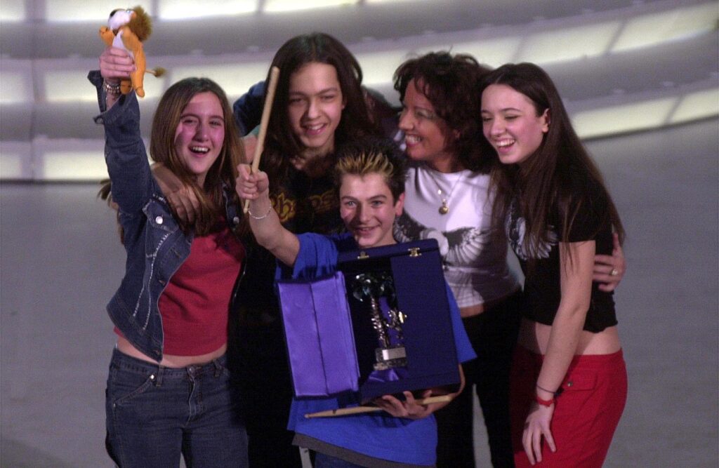 Galleria foto 'Jessica Morlacchi, prima del Grande Fratello con i Gazosa a Sanremo: foto e video' - foto 5