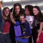 Jessica Morlacchi e i Gazosa a Sanremo 2001