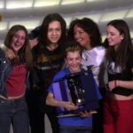 Jessica Morlacchi e i Gazosa a Sanremo 2001
