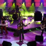 Jessica Morlacchi e i Gazosa a Sanremo 2001