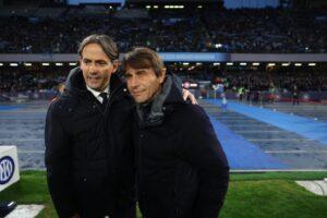 Simone Inzaghi e Antonio Conte, allenatori di Inter e Napoli