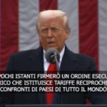 Dazi, Trump: “Firmo ordine esecutivo per tariffe reciproche”
