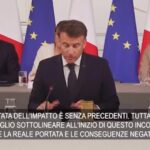 Dazi Usa, Macron: “Avranno impatto senza precedenti”