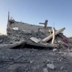 Gaza, la devastazione a Khan Younis dopo attacchi Israele