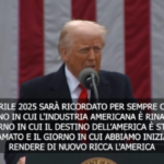 Dazi, Trump: “Paese è stato saccheggiato per decenni”