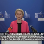 Dazi Usa, Von der Leyen: “Conseguenze terribili, pronti a contromisure”