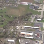 Tornado nel Missouri, le immagini dal drone a Nevada