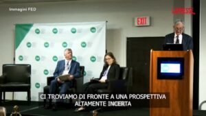 Dazi Usa, Powell: “Incertezza elevata con rischi per inflazione e disoccupazione”